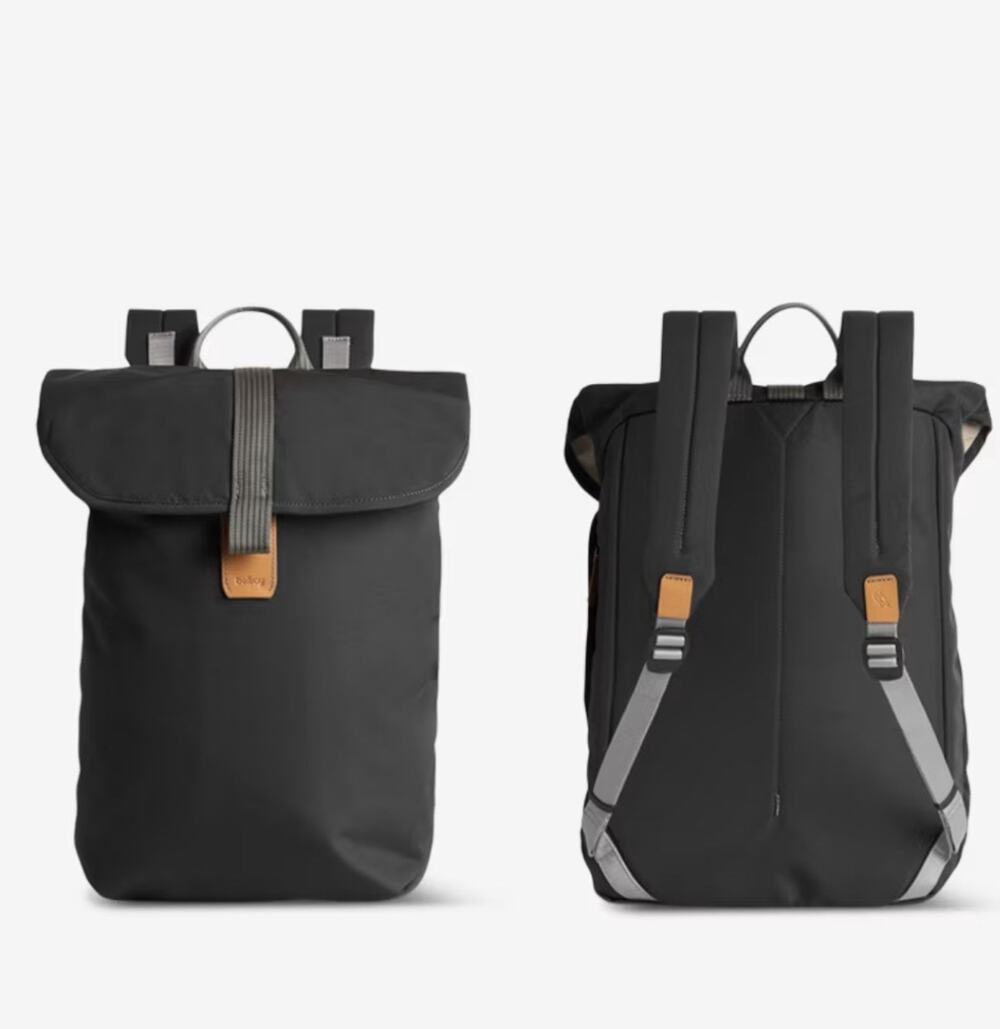 Bellroy Oslo Backpack Black large size, work, travel, waterproof, city, commute